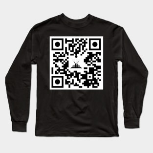 Crispy Kartel QR Code Long Sleeve T-Shirt